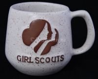 GIRL SCOUTS Onion River Pottery Stoneware Coffee Mug
